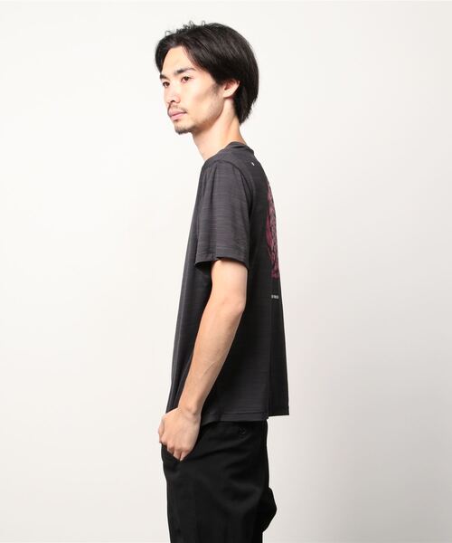 Reebok（リーボック）の「レズミルズR ボディパンプR アクティブチル Tシャツ  / Les MillsR BodyPumpR Activchill T-Shirt（Tシャツ/カットソー・メンズ・ブラック・SMALL/XX-LARGE/MEDIUM/LARGE/X-SMALL/XXX-LARGE/X-LARGE）」の6枚目の写真