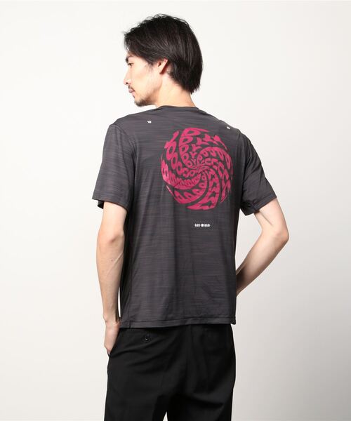 Reebok（リーボック）の「レズミルズR ボディパンプR アクティブチル Tシャツ  / Les MillsR BodyPumpR Activchill T-Shirt（Tシャツ/カットソー・メンズ・ブラック・SMALL/XX-LARGE/MEDIUM/LARGE/X-SMALL/XXX-LARGE/X-LARGE）」の2枚目の写真