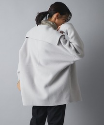 RIVE DROITE | 取り入れるだけで新鮮なスタイリングに　ショートビーバーセーラーミドルコート(ブルゾン)