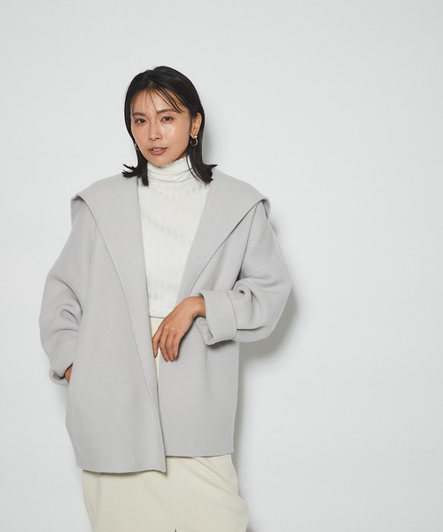 リヴドロワ　ショートビーバーセーラーミドルコート RIVE DROITE（リヴドロワ）の「取り入れるだけで新鮮なスタイリングに