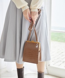 Rewde | スクエアロックショルダーバッグ（1R18-BA0516）(ショルダーバッグ)