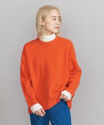 BEAUTY&YOUTH UNITED ARROWS | BY ウールカシミヤ アクア クルーネック ワイドニットプルオーバー ∴(ニット/セーター)