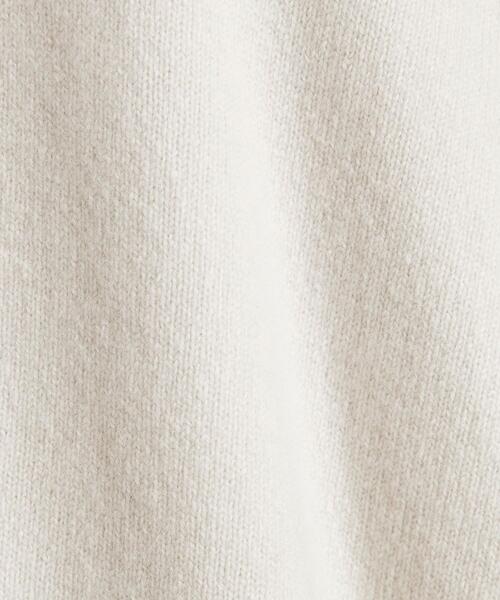 BEAUTY&YOUTH UNITED ARROWS(ビューティーアンドユースユナイテッドアローズ)の「BY ウールカシミヤ アクア クルーネック ワイドニットプルオーバー ∴(ニット/セーター・レディース・ホワイト/ピンク/イエロー/モカ/ブラック/オレンジ/ターコイズブルー・S/M)」の18枚目の写真