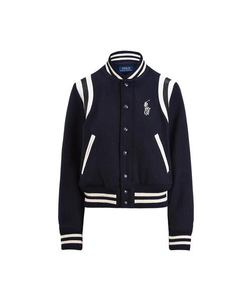 POLO by Ralph Lauren ウール　スタジャン　ラルフローレン ラルフローレン ウールスタジャン | CUSTOM FEVER