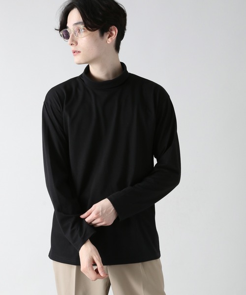 RAGEBLUE（レイジブルー）の「天竺/タートルネックロンT/217839（Tシャツ/カットソー・メンズ・ブラック/ホワイト/ベージュ/グレー・MEDIUM/LARGE）」の9枚目の写真