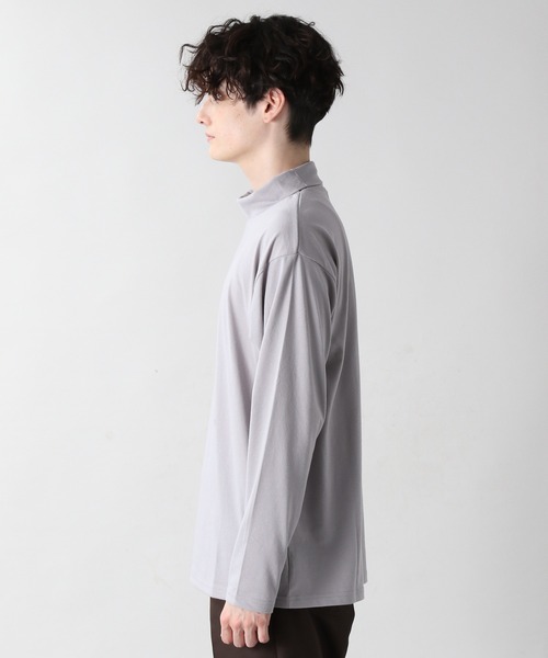 RAGEBLUE（レイジブルー）の「天竺/タートルネックロンT/217839（Tシャツ/カットソー・メンズ・ブラック/ホワイト/ベージュ/グレー・MEDIUM/LARGE）」の12枚目の写真