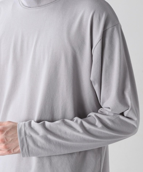 RAGEBLUE（レイジブルー）の「天竺/タートルネックロンT/217839（Tシャツ/カットソー・メンズ・ブラック/ホワイト/ベージュ/グレー・MEDIUM/LARGE）」の18枚目の写真