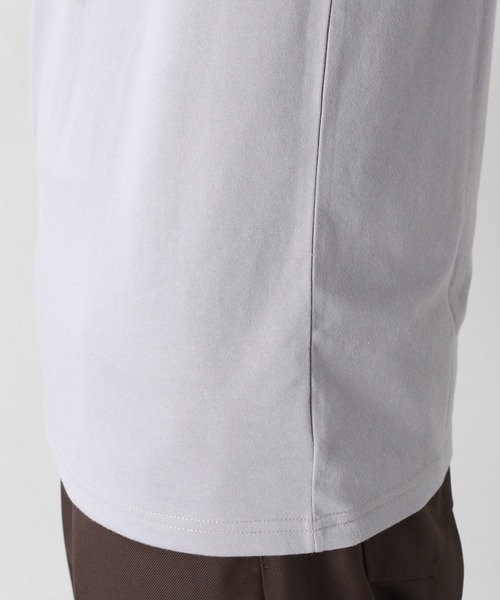 RAGEBLUE（レイジブルー）の「天竺/タートルネックロンT/217839（Tシャツ/カットソー・メンズ・ブラック/ホワイト/ベージュ/グレー・MEDIUM/LARGE）」の10枚目の写真