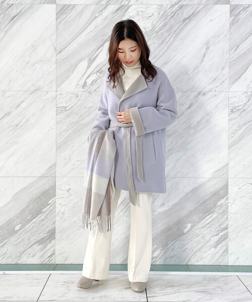 セール ストール ショール ファッション雑貨 Untitled アンタイトル のファッション ウォッシャブルカシミヤストール ストール ショール 入荷中