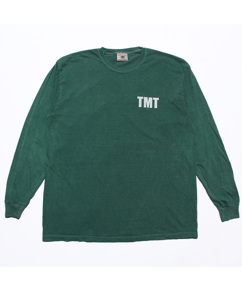 TMT(ティーエムティー)の「PIGMENT DYE JERSEY LONG-SLEEVE(TMT BIGHOLIDAY)(Tシャツ/カットソー・メンズ・ブラック/カーキ/チャコールグレー/ピンク/ホワイト/サンドベージュ/グリーン・LARGE/X-LARGE/MEDIUM)」の6枚目の写真