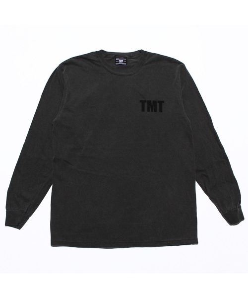 TMT(ティーエムティー)の「PIGMENT DYE JERSEY LONG-SLEEVE(TMT BIGHOLIDAY)(Tシャツ/カットソー・メンズ・ブラック/カーキ/チャコールグレー/ピンク/ホワイト/サンドベージュ/グリーン・LARGE/X-LARGE/MEDIUM)」の4枚目の写真