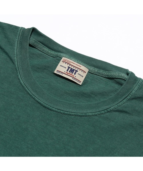 TMT(ティーエムティー)の「PIGMENT DYE JERSEY LONG-SLEEVE(TMT BIGHOLIDAY)(Tシャツ/カットソー・メンズ・ブラック/カーキ/チャコールグレー/ピンク/ホワイト/サンドベージュ/グリーン・LARGE/X-LARGE/MEDIUM)」の15枚目の写真