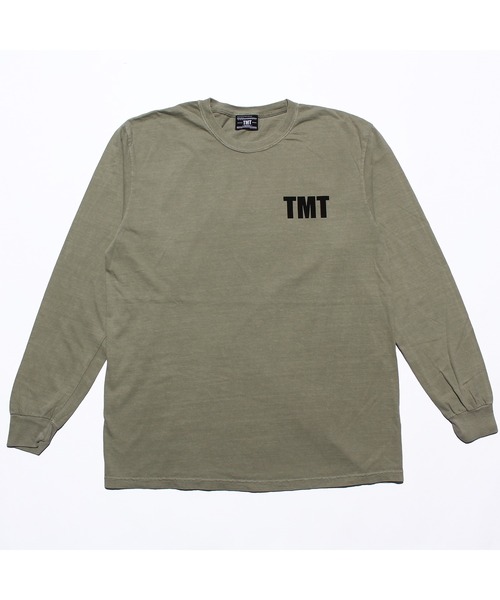 TMT(ティーエムティー)の「PIGMENT DYE JERSEY LONG-SLEEVE(TMT BIGHOLIDAY)(Tシャツ/カットソー・メンズ・ブラック/カーキ/チャコールグレー/ピンク/ホワイト/サンドベージュ/グリーン・LARGE/X-LARGE/MEDIUM)」の18枚目の写真