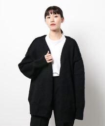 earth music&ecology | 深Vネックビッグカーディガン＊(カーディガン/ボレロ)