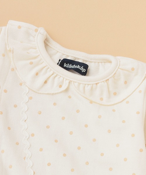 kladskap（クレードスコープ）の「ウサギポシェット風2wayオール（ロンパース・キッズ・アイボリー・50-70cm）」の8枚目の写真