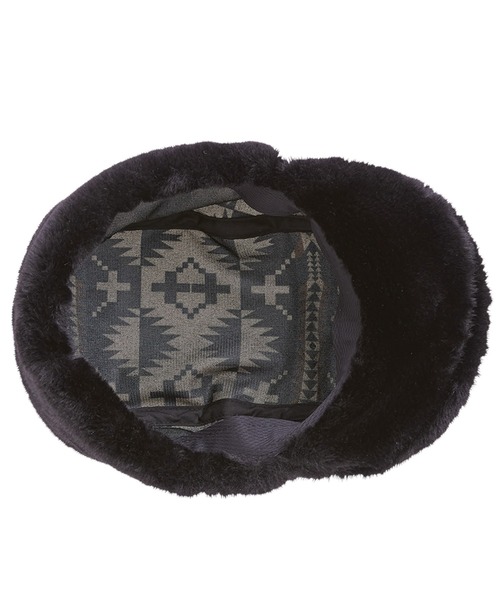 ROXY(ロキシー)の「PENDLETON HAT/ロキシーペンドルトンコラボボアハット(ハット・レディース・ブラック/レッド・FREE)」の5枚目の写真