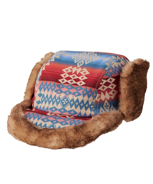 ROXY(ロキシー)の「PENDLETON HAT/ロキシーペンドルトンコラボボアハット(ハット・レディース・ブラック/レッド・FREE)」の7枚目の写真