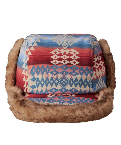 ROXY(ロキシー)の「PENDLETON HAT/ロキシーペンドルトンコラボボアハット(ハット・レディース・ブラック/レッド・FREE)」の8枚目の写真