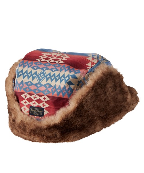 ROXY(ロキシー)の「PENDLETON HAT/ロキシーペンドルトンコラボボアハット(ハット・レディース・ブラック/レッド・FREE)」の9枚目の写真