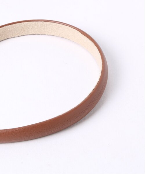 RAY CASSIN（レイカズン）の「フェイクレザーカチューシャ（カチューシャ・レディース・ブラック/ベージュ/カーキ/キャメル・FREE）」の6枚目の写真