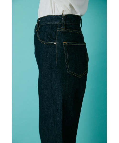 BLACK BY MOUSSY(ブラックバイマウジー)の「JAVA one wash denim(ジャワワンウォッシュデニム)(デニムパンツ・レディース・ダークブルー・24inch/25inch/26inch/23inch)」の8枚目の写真