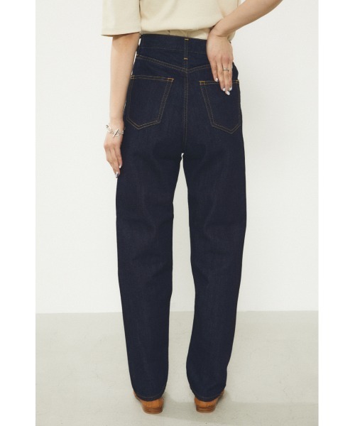 BLACK BY MOUSSY(ブラックバイマウジー)の「JAVA one wash denim(ジャワワンウォッシュデニム)(デニムパンツ・レディース・ダークブルー・24inch/25inch/26inch/23inch)」の13枚目の写真