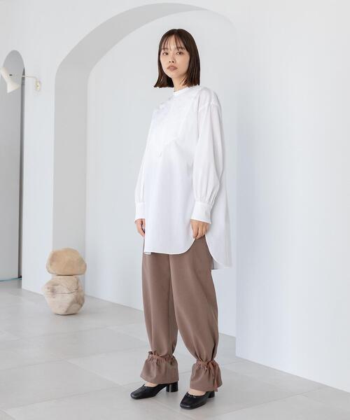 CITEN（シテン）の「＜CITEN（シテン）＞バルーンヘム カーゴパンツ（カーゴパンツ・レディース・オフホワイト/モカ・S/M）」の8枚目の写真