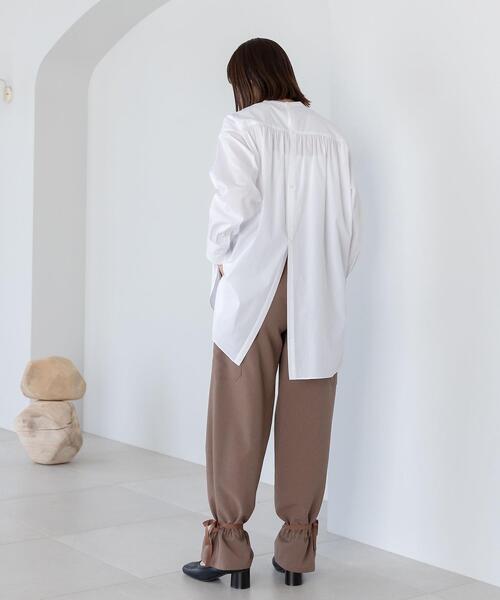 CITEN（シテン）の「＜CITEN（シテン）＞バルーンヘム カーゴパンツ（カーゴパンツ・レディース・オフホワイト/モカ・S/M）」の9枚目の写真
