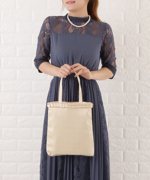 THE TOE Hesiod Frills Dress S トートバッグ hesiod frills dress シュシュ トートバッグ THE TOÉ - メルカリ