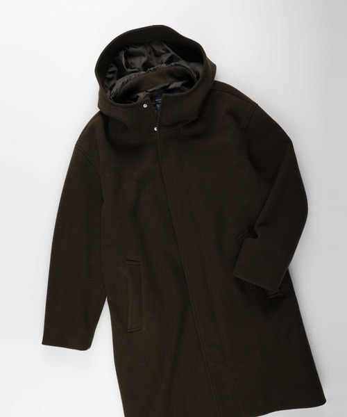 BACK NUMBER(バックナンバー)の「【BACK NUMBER】撥水フードコート(その他アウター・メンズ・ネイビー/オリーブ・XL/L/M)」の14枚目の写真