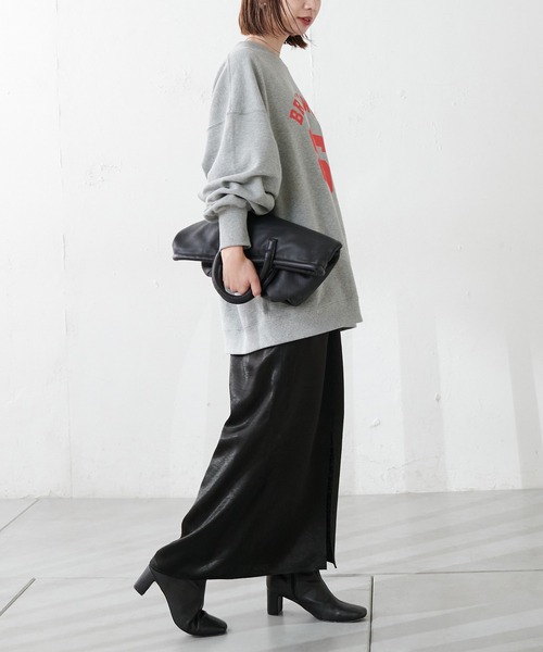 VOTE MAKE NEW CLOTHES(ボートメイクニュークローズ)の「【VOTE MAKE NEW CLOTHES】別注スウェット(スウェット・レディース・グレー/ネイビー・FREE)」の10枚目の写真