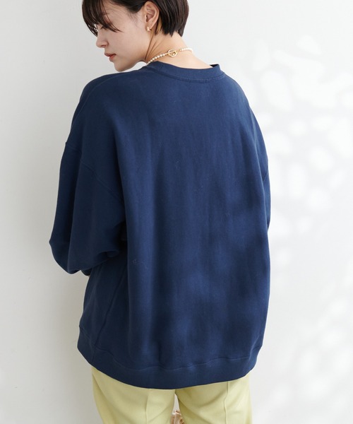 VOTE MAKE NEW CLOTHES(ボートメイクニュークローズ)の「【VOTE MAKE NEW CLOTHES】別注スウェット(スウェット・レディース・グレー/ネイビー・FREE)」の18枚目の写真