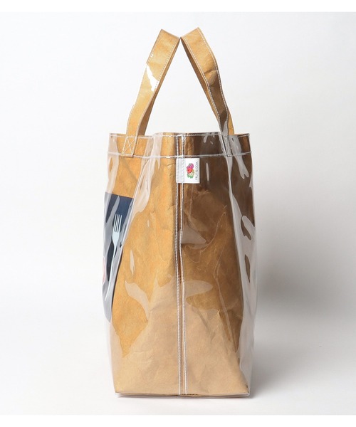 FRUIT OF THE LOOM（フルーツオブザルーム）の「FRUIT OF THE LOOM × ANNA MAGAZINE　PVCトート（トートバッグ・レディース・ブラック/カーキ/オレンジ/グリーン・FREE）」の10枚目の写真