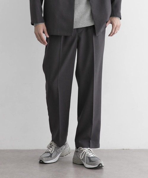 URBAN RESEARCH(アーバンリサーチ)の「トロワッシャースラックス(スラックス・メンズ・グレー系その他/チャコールグレー/ブラック・SMALL/MEDIUM/LARGE)」の3枚目の写真