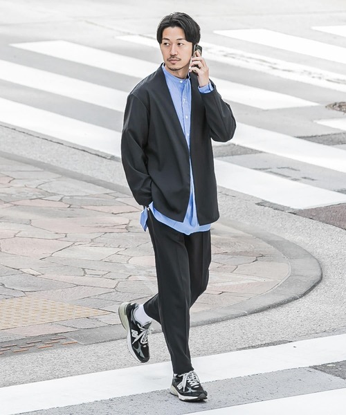 URBAN RESEARCH(アーバンリサーチ)の「トロワッシャースラックス(スラックス・メンズ・グレー系その他/チャコールグレー/ブラック・SMALL/MEDIUM/LARGE)」の15枚目の写真