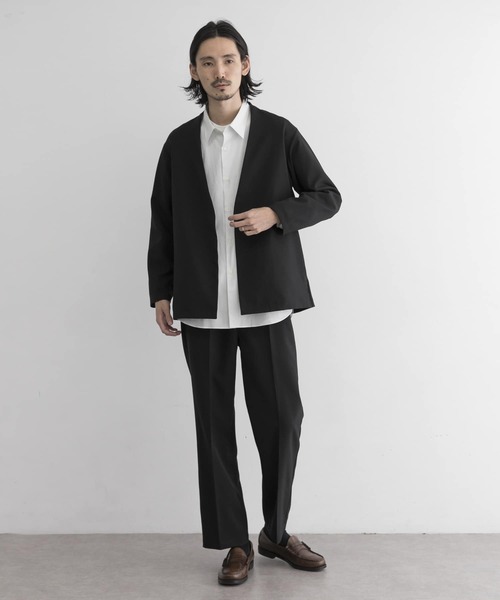 URBAN RESEARCH(アーバンリサーチ)の「トロワッシャースラックス(スラックス・メンズ・グレー系その他/チャコールグレー/ブラック・SMALL/MEDIUM/LARGE)」の13枚目の写真