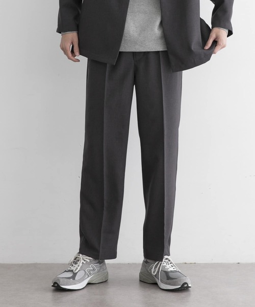 URBAN RESEARCH(アーバンリサーチ)の「トロワッシャースラックス(スラックス・メンズ・グレー系その他/チャコールグレー/ブラック・SMALL/MEDIUM/LARGE)」の21枚目の写真