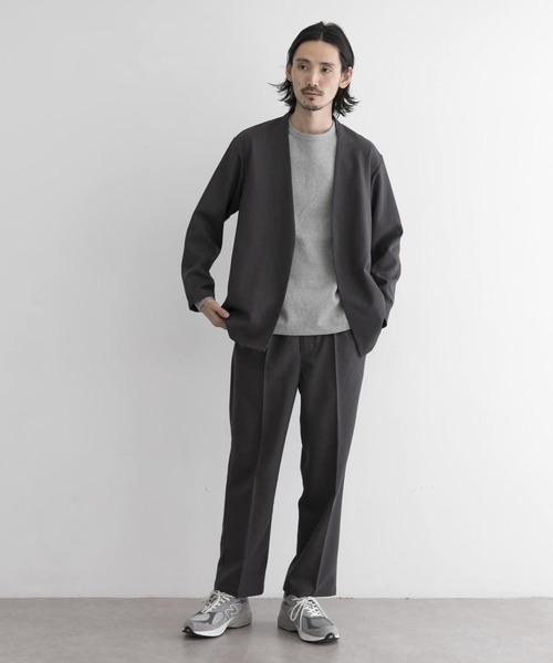 URBAN RESEARCH(アーバンリサーチ)の「トロワッシャースラックス(スラックス・メンズ・グレー系その他/チャコールグレー/ブラック・SMALL/MEDIUM/LARGE)」の19枚目の写真