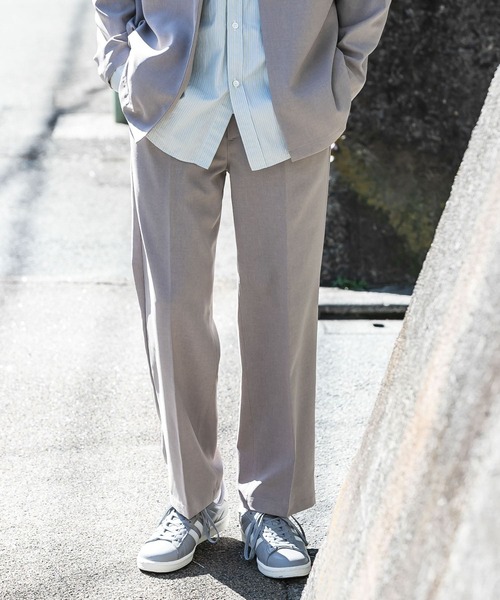 URBAN RESEARCH(アーバンリサーチ)の「トロワッシャースラックス(スラックス・メンズ・グレー系その他/チャコールグレー/ブラック・SMALL/MEDIUM/LARGE)」の16枚目の写真