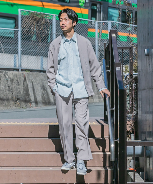 URBAN RESEARCH(アーバンリサーチ)の「トロワッシャースラックス(スラックス・メンズ・グレー系その他/チャコールグレー/ブラック・SMALL/MEDIUM/LARGE)」の7枚目の写真