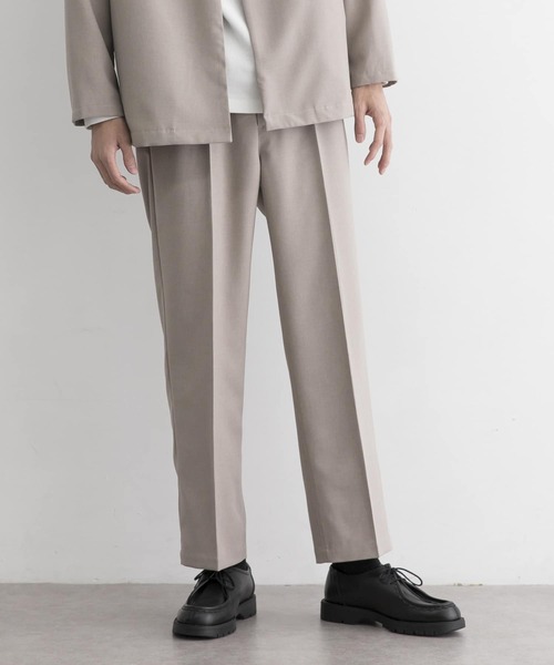 URBAN RESEARCH(アーバンリサーチ)の「トロワッシャースラックス(スラックス・メンズ・グレー系その他/チャコールグレー/ブラック・SMALL/MEDIUM/LARGE)」の14枚目の写真