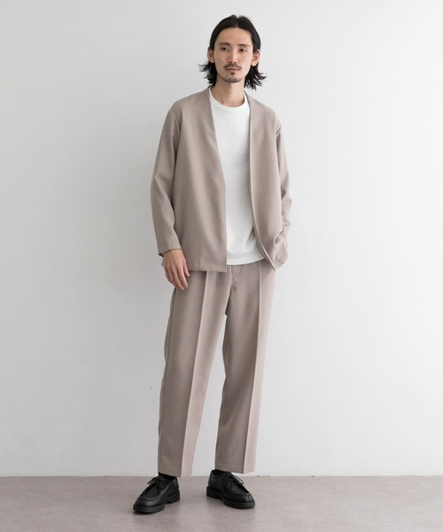 URBAN RESEARCH(アーバンリサーチ)の「トロワッシャースラックス(スラックス・メンズ・グレー系その他/チャコールグレー/ブラック・SMALL/MEDIUM/LARGE)」の5枚目の写真