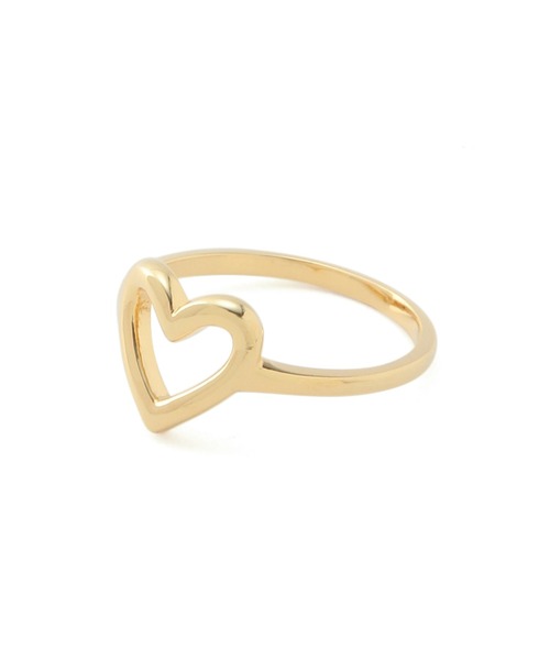 ADAM ET ROPE'（アダムエロペ）の「【LES BIJOUX】オープンハートリング 小（リング・レディース・ゴールド/シルバー・FREE）」の6枚目の写真