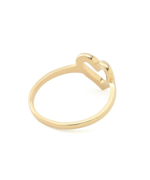 ADAM ET ROPE'（アダムエロペ）の「【LES BIJOUX】オープンハートリング 小（リング・レディース・ゴールド/シルバー・FREE）」の7枚目の写真