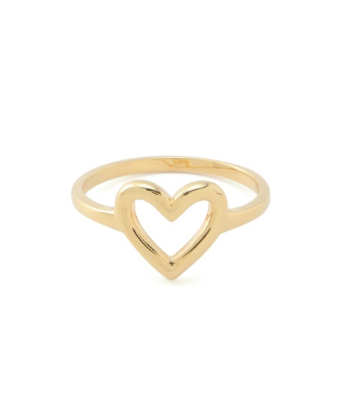 ADAM ET ROPE'（アダムエロペ）の「【LES BIJOUX】オープンハートリング 小（リング・レディース・ゴールド/シルバー・FREE）」の8枚目の写真