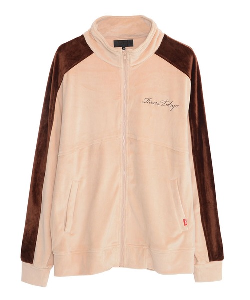 Razz tokyo 皇治着用　2枚セット　ボアトレーナーRAZZIS セール】『RAZZIS/ラズイズ』ロゴ刺繍ベロアハイネックトレーナー【Y