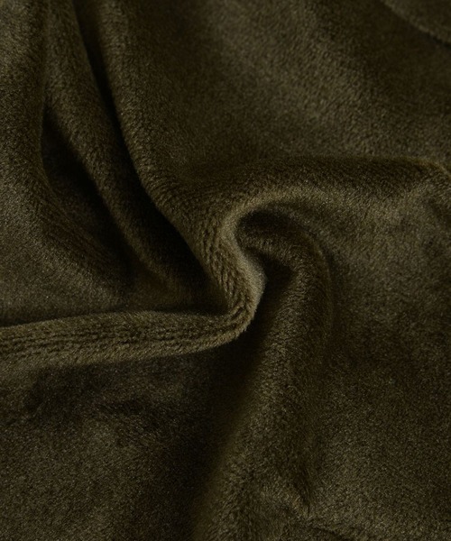 RAZZIS(ラズ)の「『RAZZIS/ラズイズ』ロゴ刺繍ベロアハイネックトレーナー (スウェット・メンズ・カーキ/ベージュ・M/XL/L)」の19枚目の写真