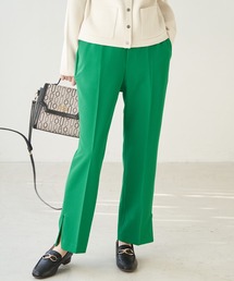 ROPE' PICNIC | 【新色追加】【ラク美】ファスナースリットカラーパンツ(その他パンツ)