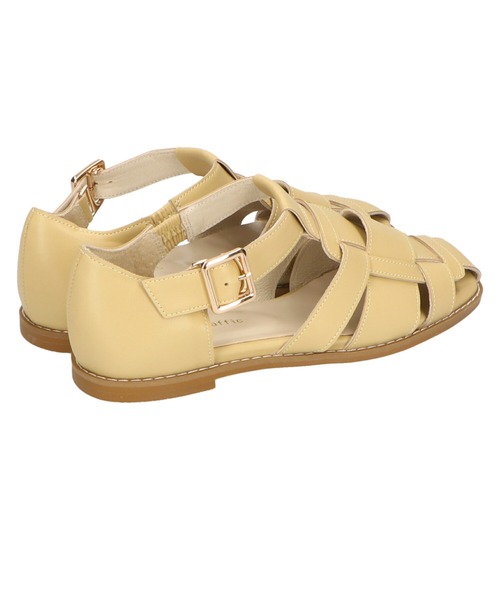 ORiental TRaffic（オリエンタルトラフィック）の「スクエアトゥグルカサンダル/21104（サンダル・レディース・ホワイト/ブラック/イエロー・LL/S/M/L/3L/SS）」の7枚目の写真