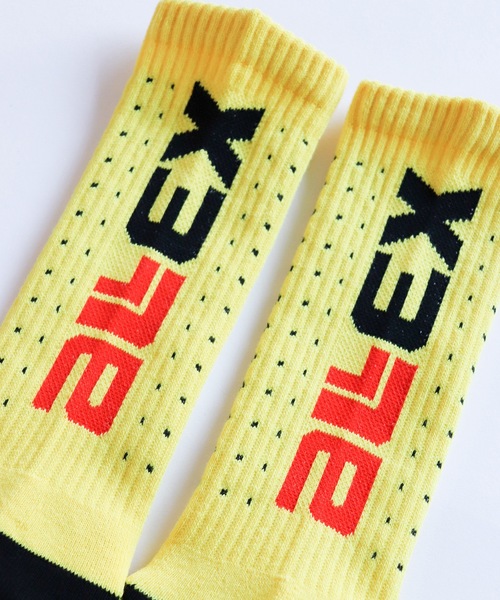 AlexanderLeeChang（アレキサンダーリーチャン）の「ELECT SOCKS AC-052203（ソックス/靴下・メンズ・イエロー/ブラック/ホワイト・ONE SIZE）」の8枚目の写真